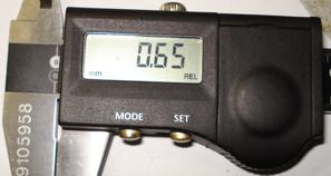 Dicke der Bodenplatte