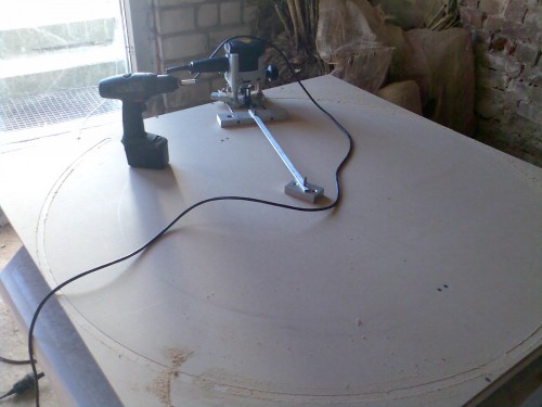 Oberfraese + Verlaengerung