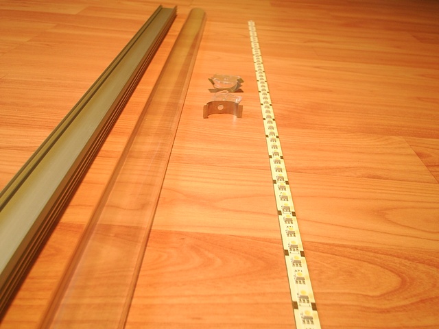 LED Leiste und Aluminum Profil