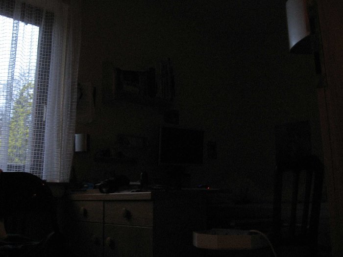 Ohne zusätzliches Licht