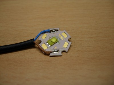 Und die Leitungen anlöten!